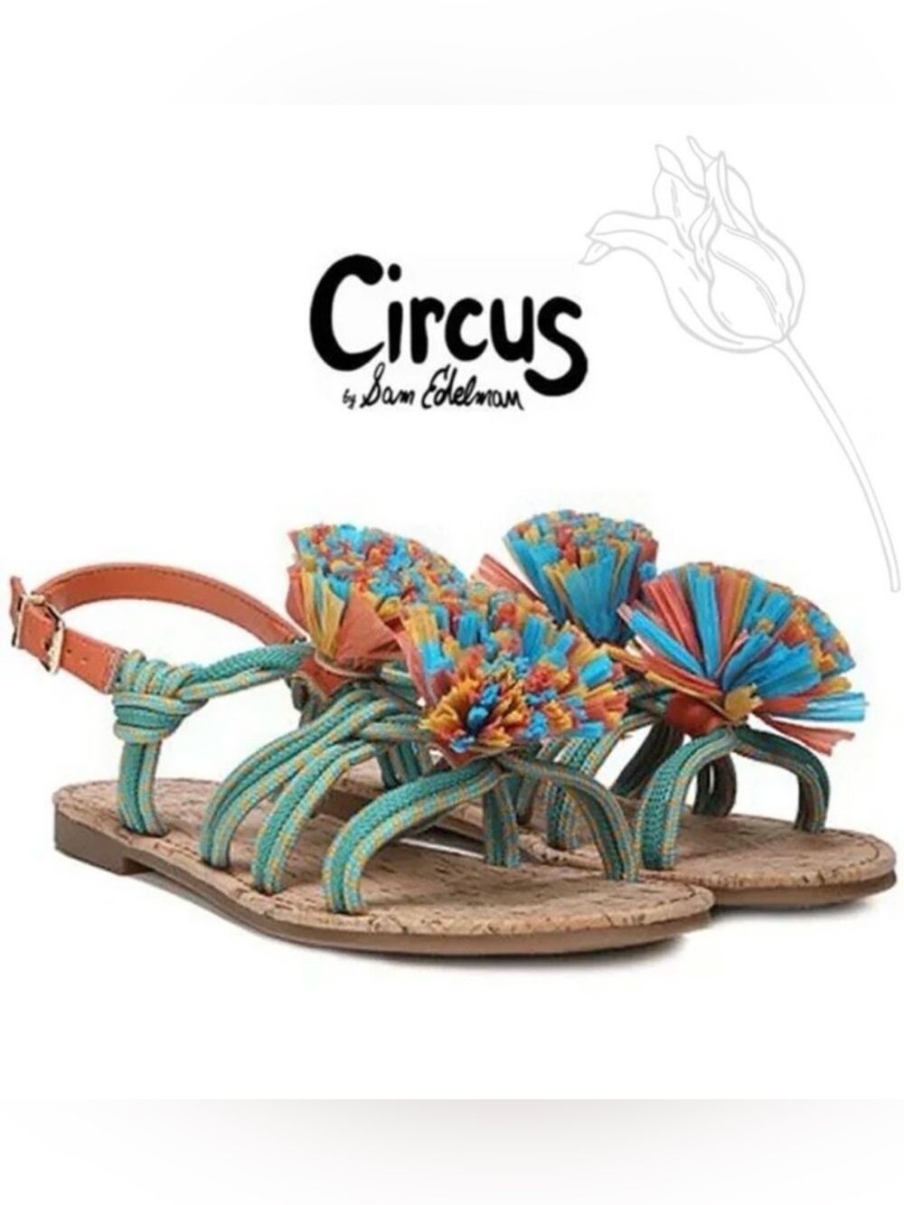 Circus by Sam Edelman "Bice" Flat Sandal 9.5